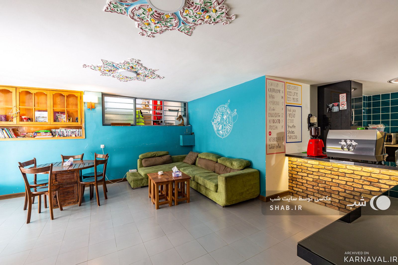 هاستل"رگ راگ"اتاق دوتخته دبل اقتصادی طبقه دوم