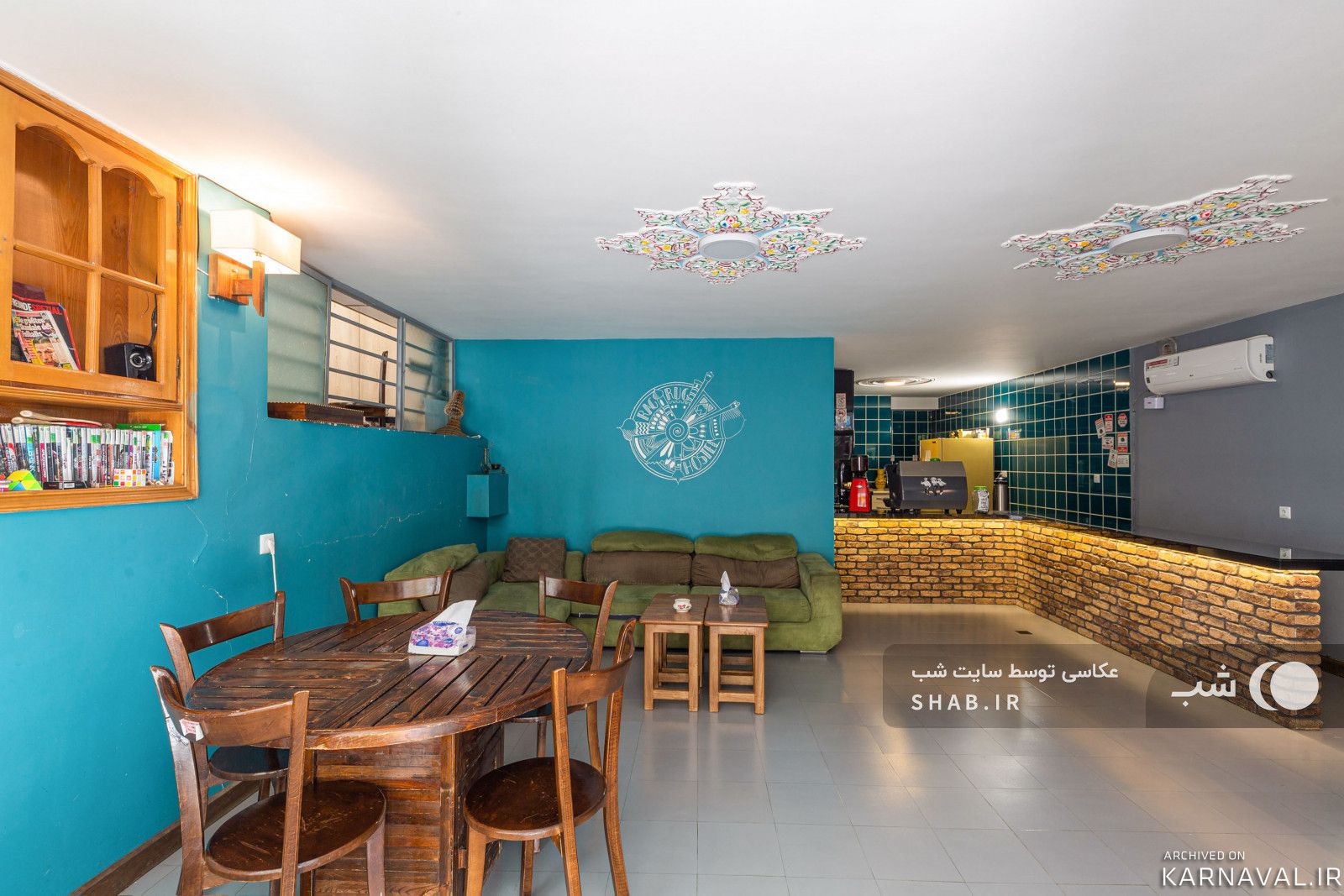 هاستل"رگ راگ"اتاق دوتخته دبل اقتصادی طبقه دوم