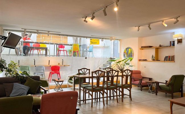 هاستل"رگ راگ"اتاق دوتخته دبل اقتصادی طبقه دوم هاستل"رگ راگ"اتاق دوتخته دبل اقتصادی طبقه دوم