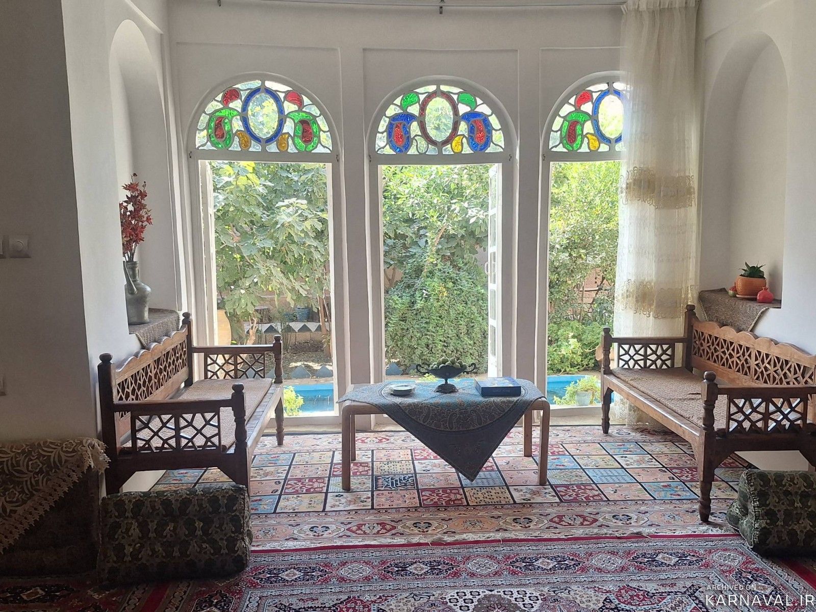 بومگردی"عمارت بانو" اتاق سهدری + صبحانه و پارکینگ بومگردی"عمارت بانو" اتاق سهدری + صبحانه و پارکینگ