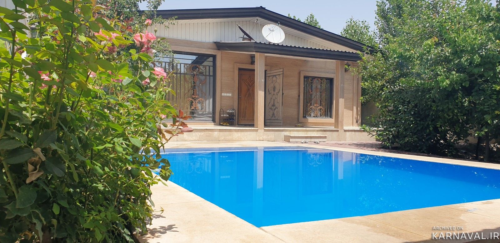 ویلا آبگرم گلهای البرز