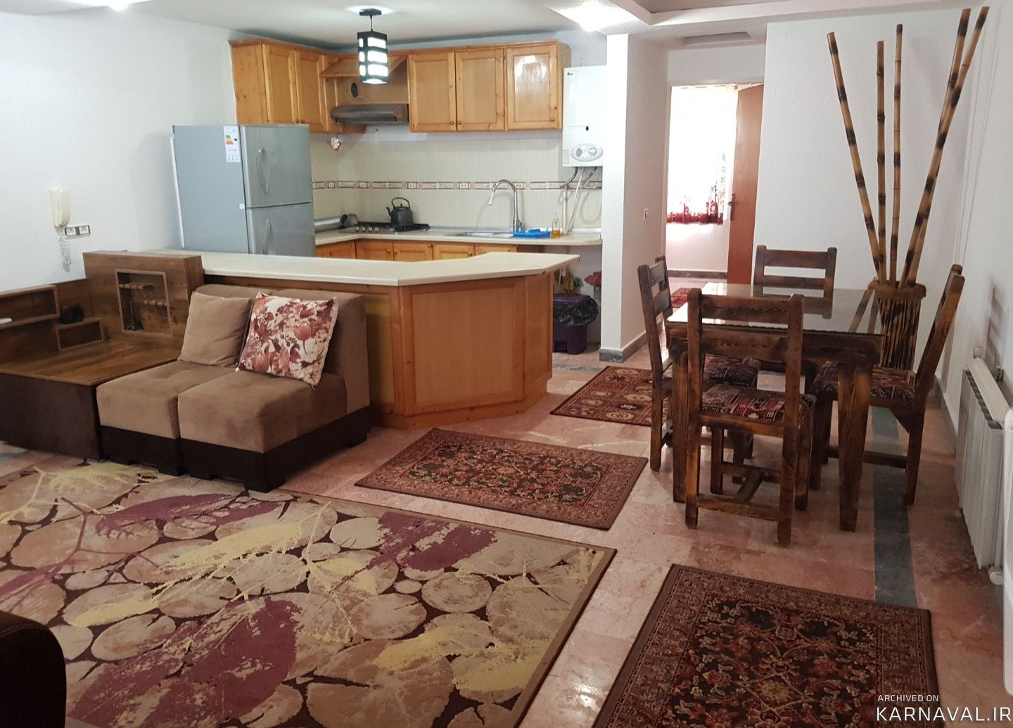 آپارتمان تک خواب کنار دریا
