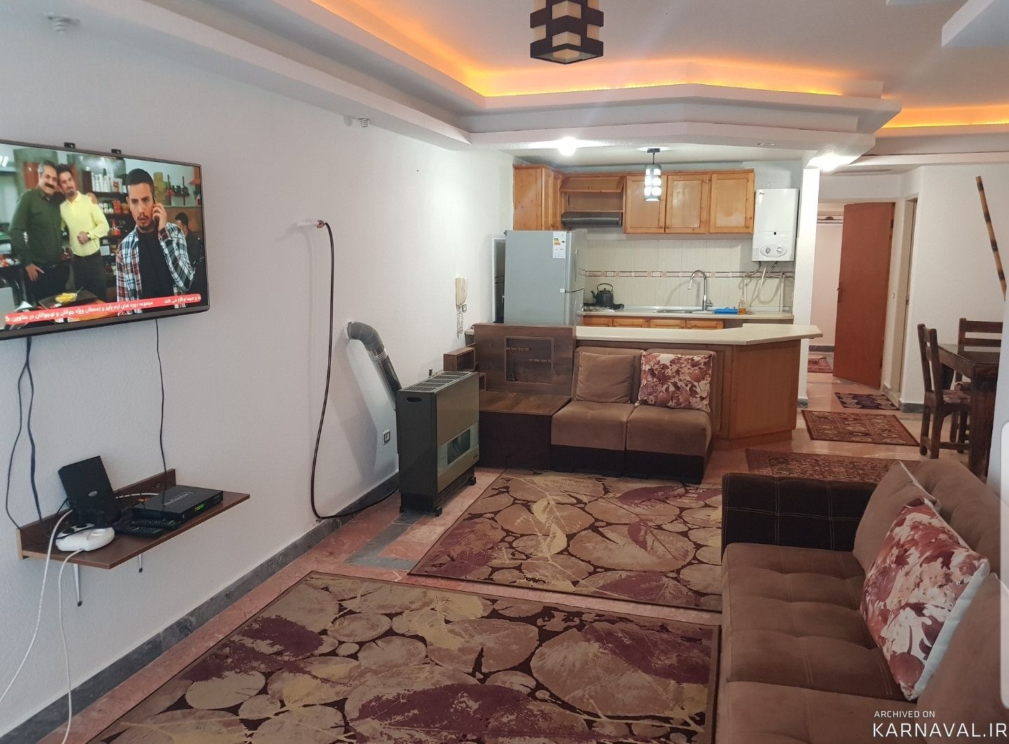 آپارتمان تک خواب کنار دریا