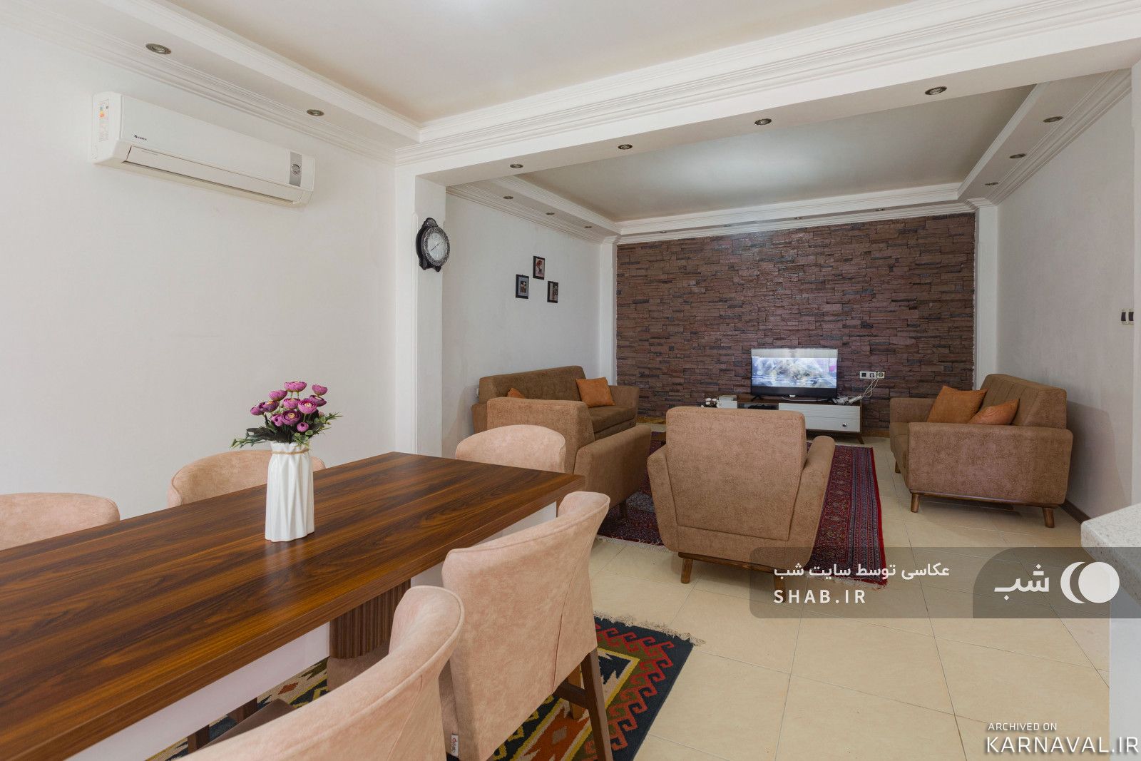 اپارتمان مبله در رامسر طبقه سوم