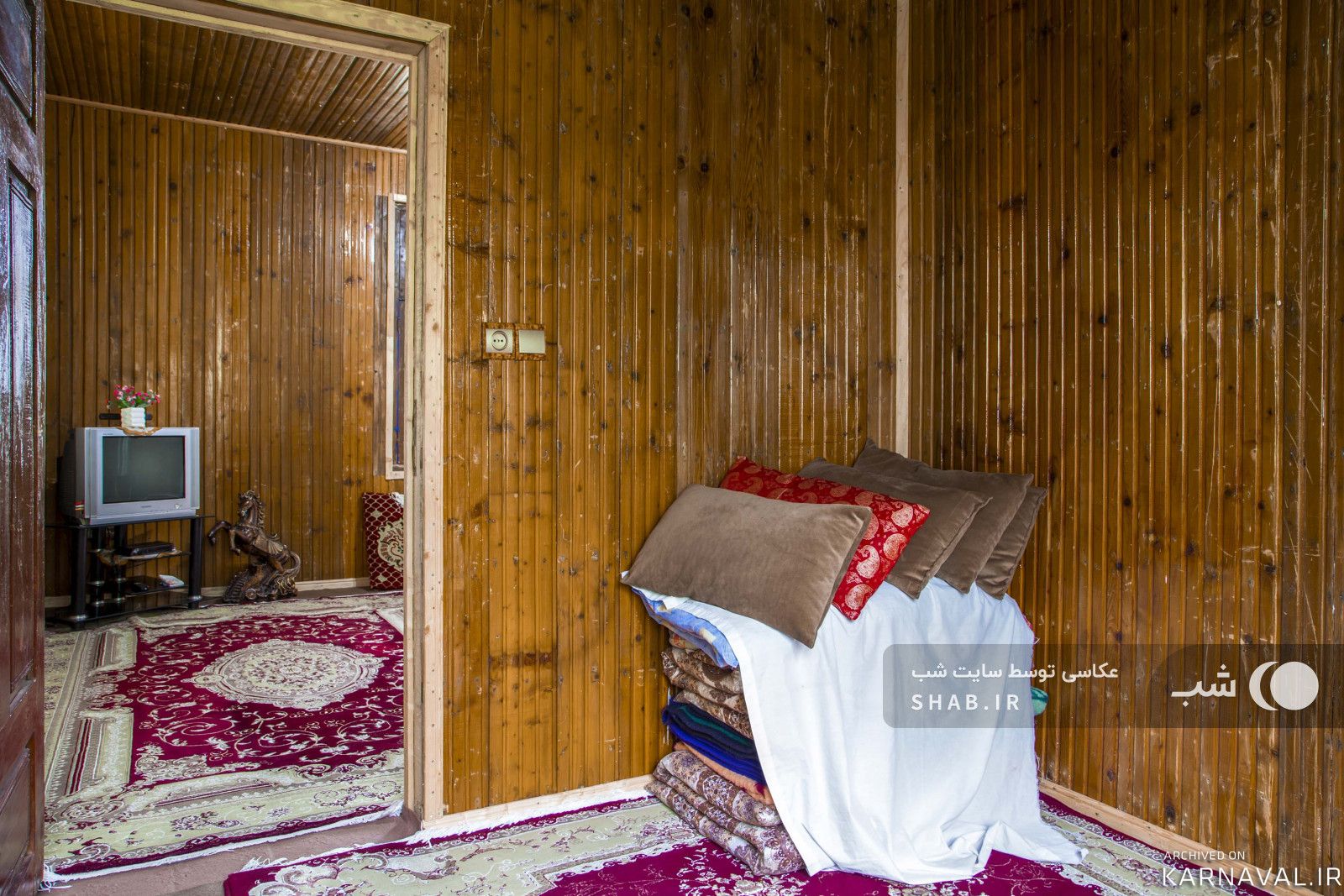 کلبه چوبی جنگلی ماهان ۳