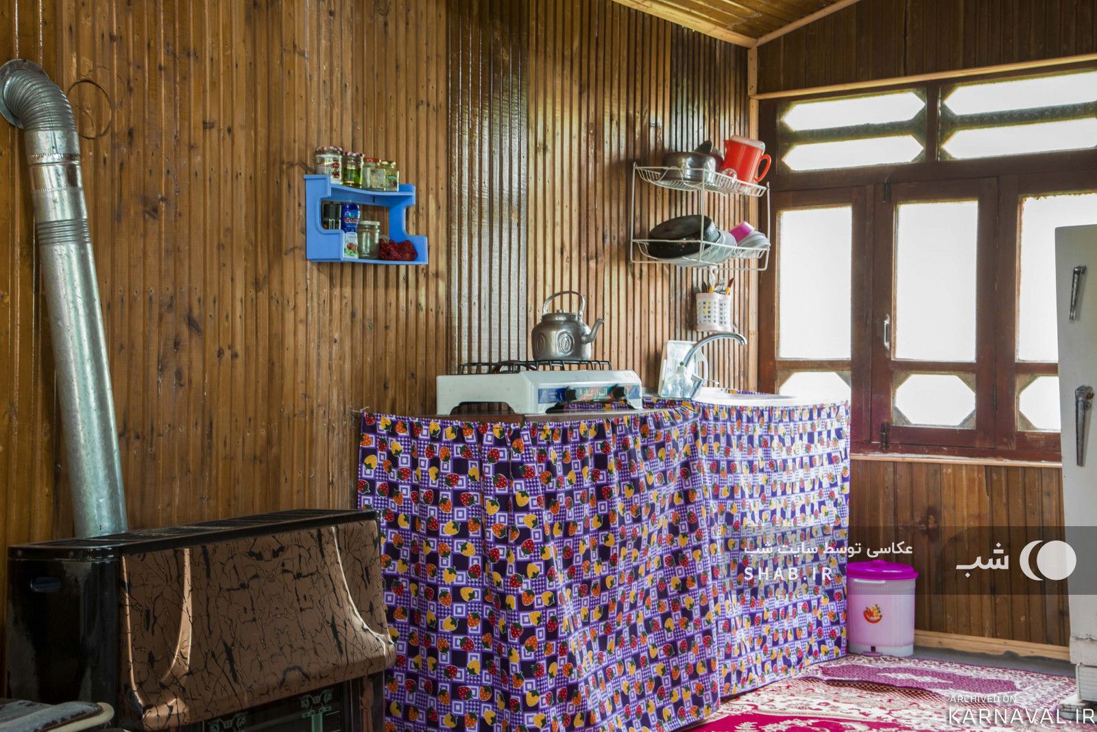 کلبه چوبی جنگلی ماهان ۳