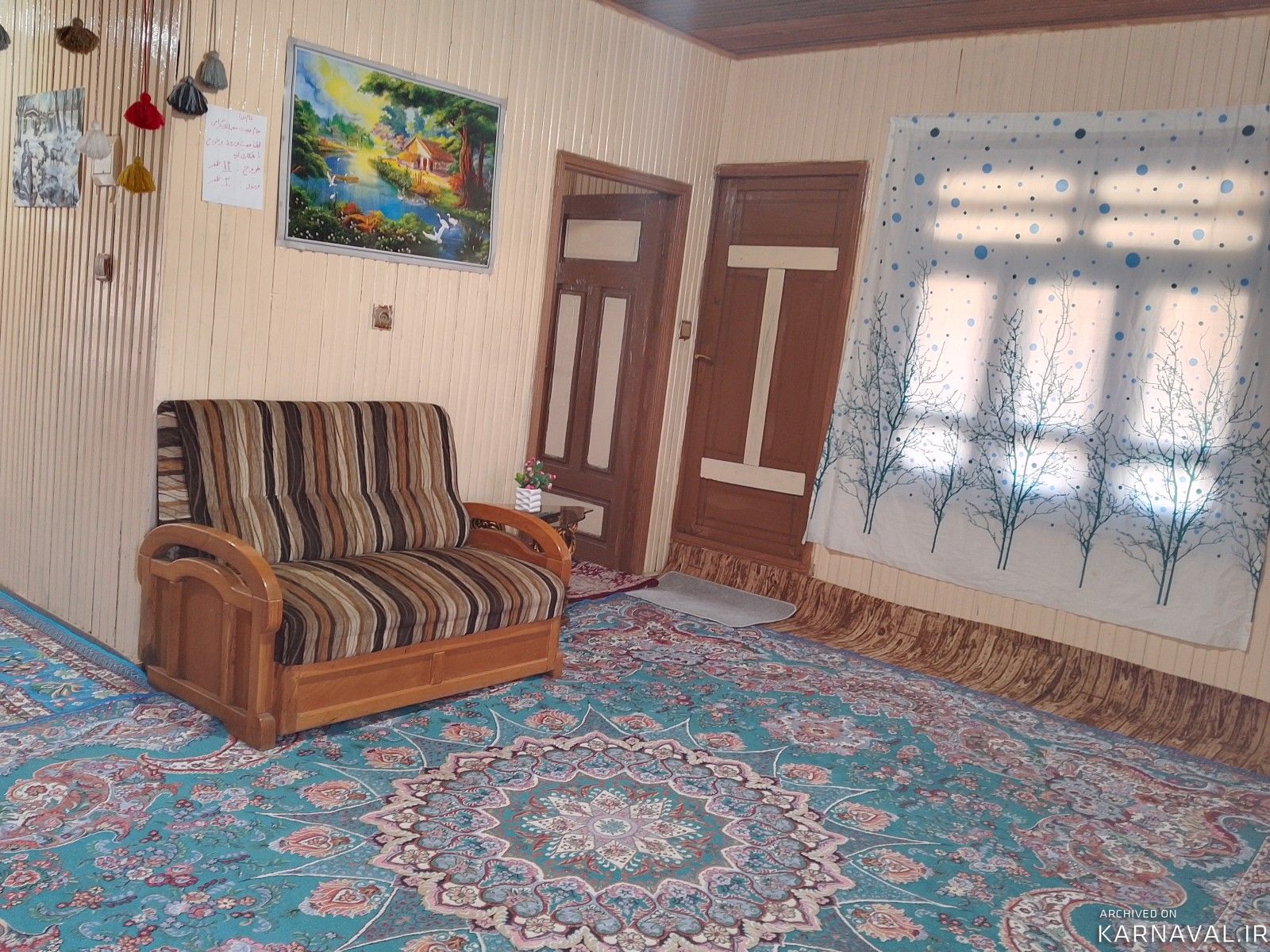 کلبه چوبی جنگلی ماهان ۳