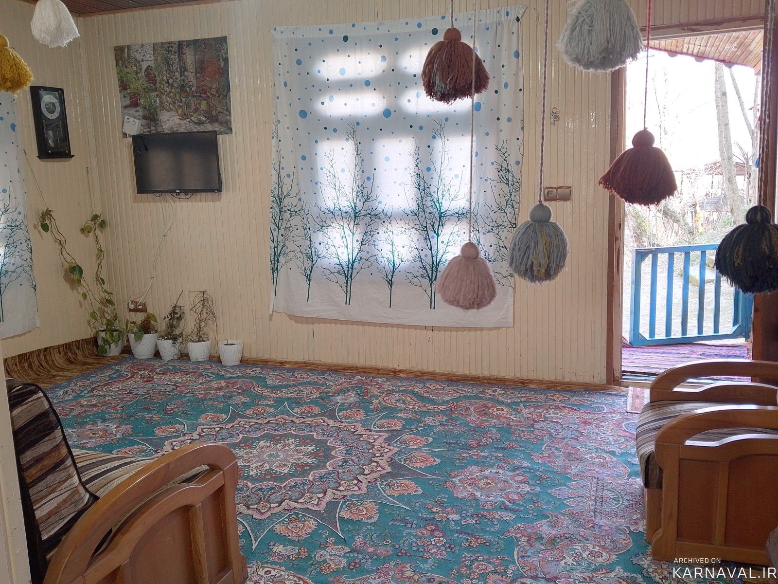 کلبه چوبی جنگلی ماهان ۳