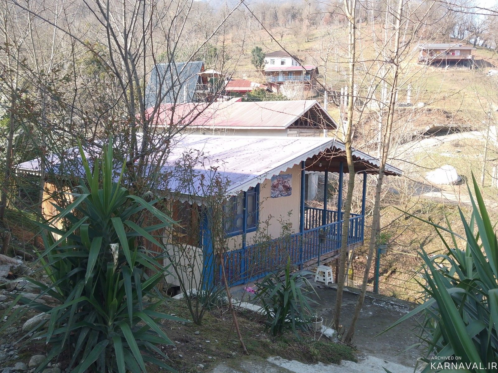 کلبه چوبی جنگلی ماهان ۳
