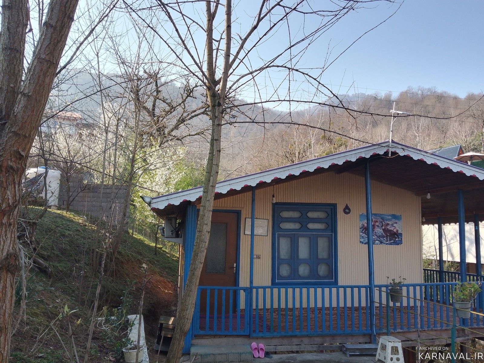 کلبه چوبی جنگلی ماهان ۳