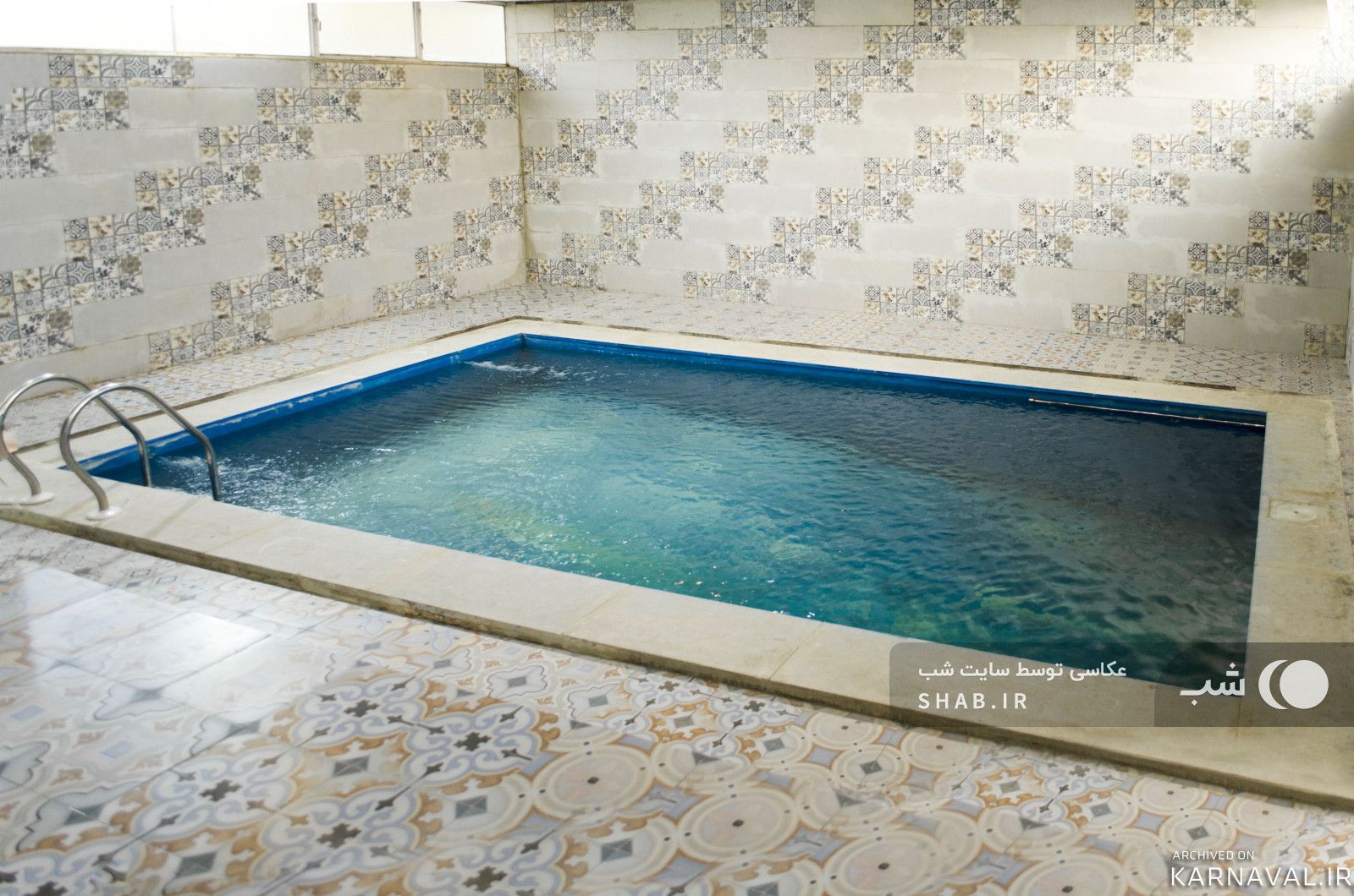 اجاره ویلا استخرسرپوشیده آبگرم وتصفیه آب