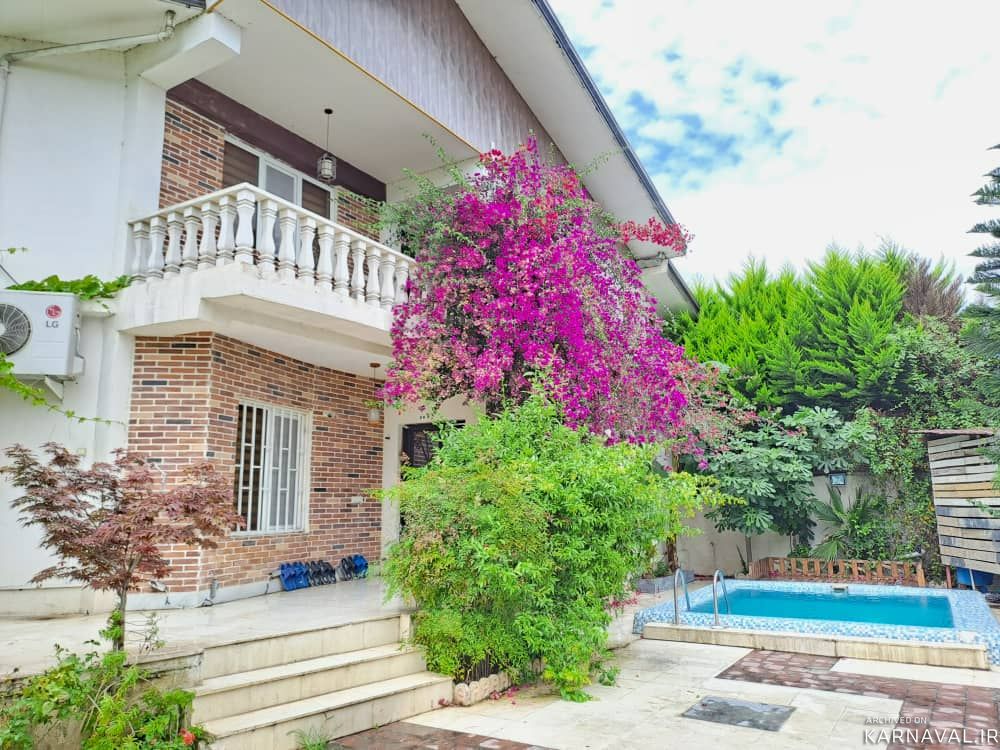 ویلای استخر دار(آب داغ) رامسر سوپر لاکچری