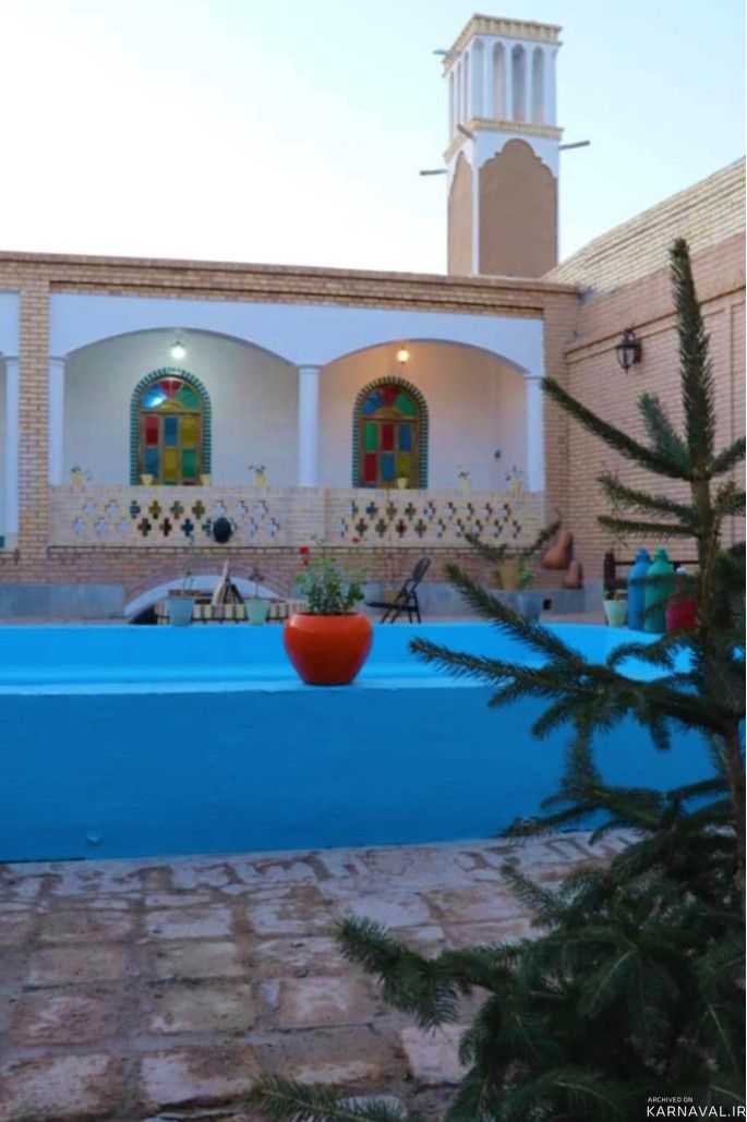 اقامتگاه "عمارت سرهنگ" اتاق رسدبان رو به حیاط