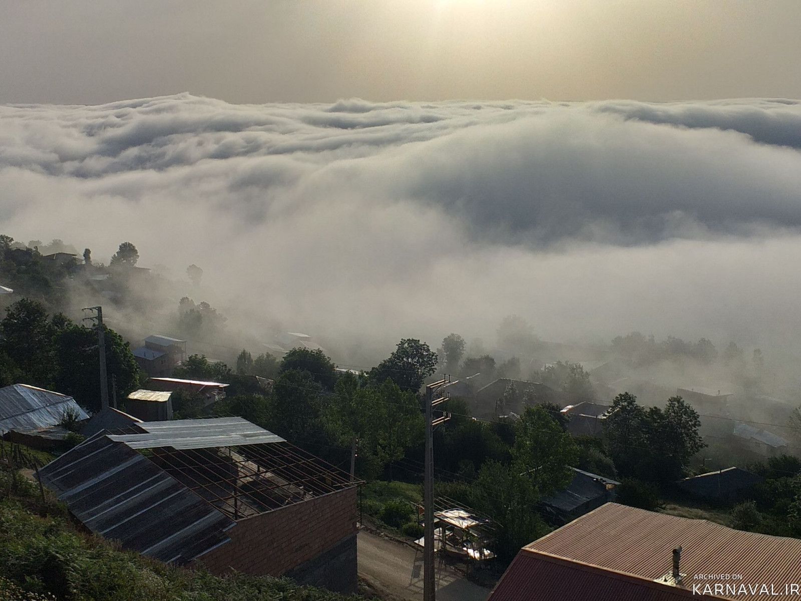 ویلا در فیلبند طبقه ۳ ویو عالی