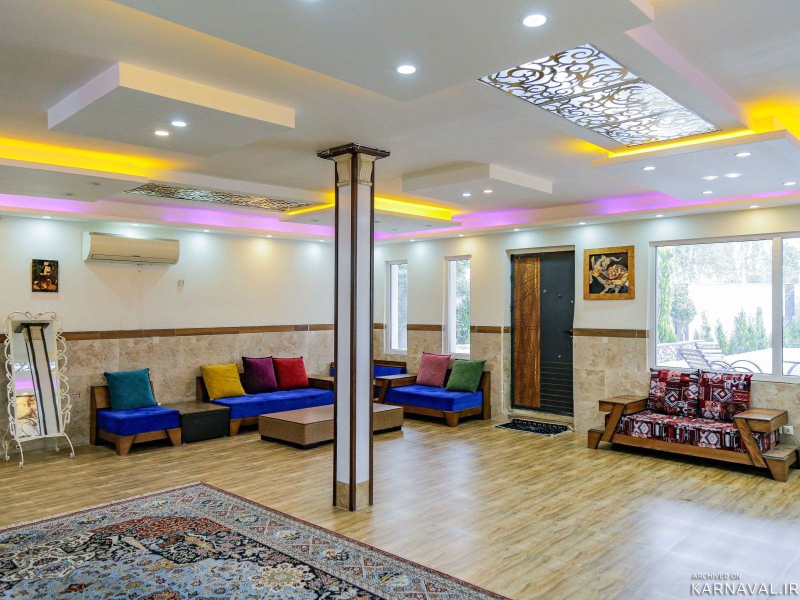 ویلا با استخر آبگرم کودکان و بزرگسالان کردان