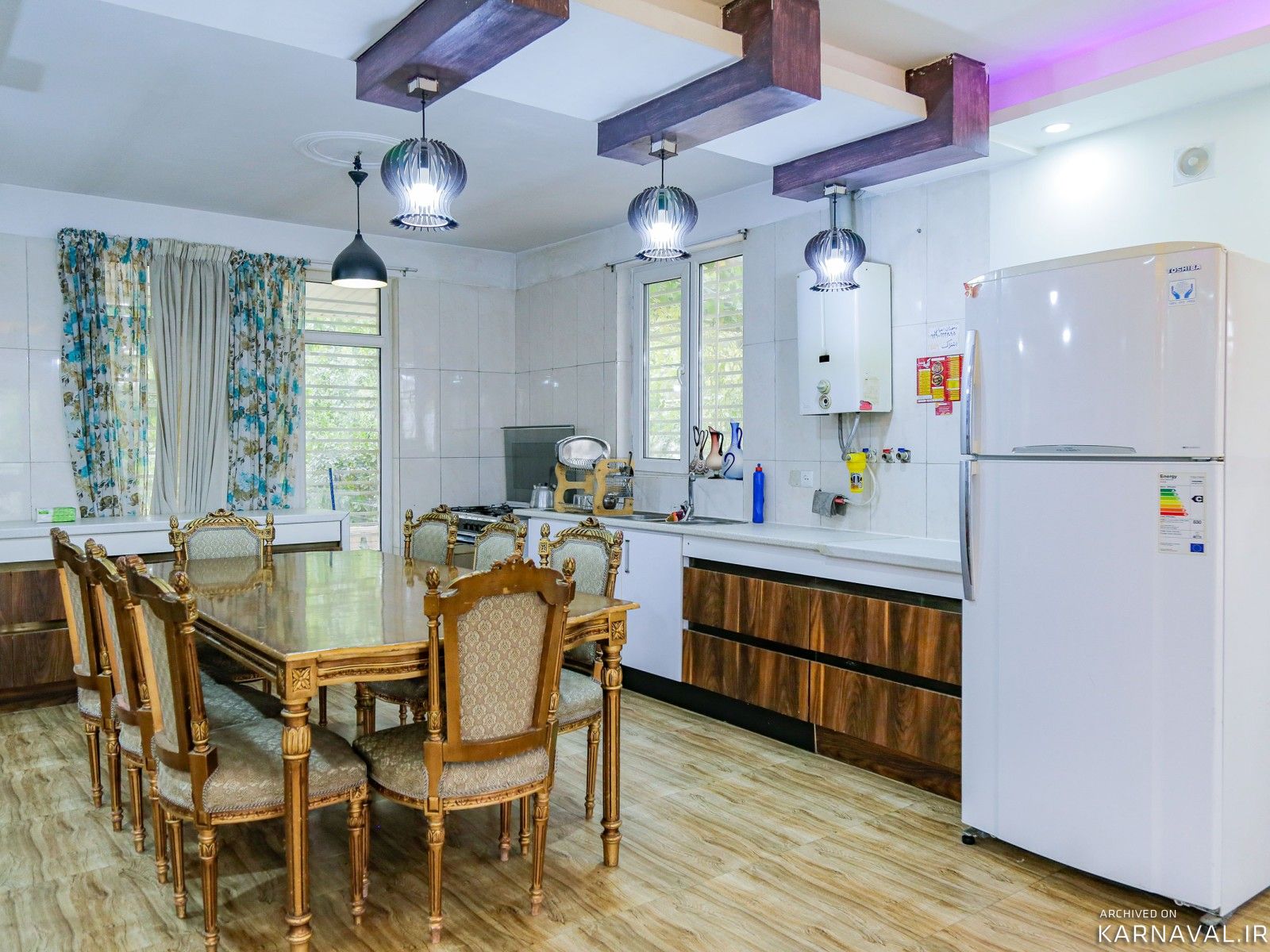 ویلا با استخر آبگرم کودکان و بزرگسالان کردان