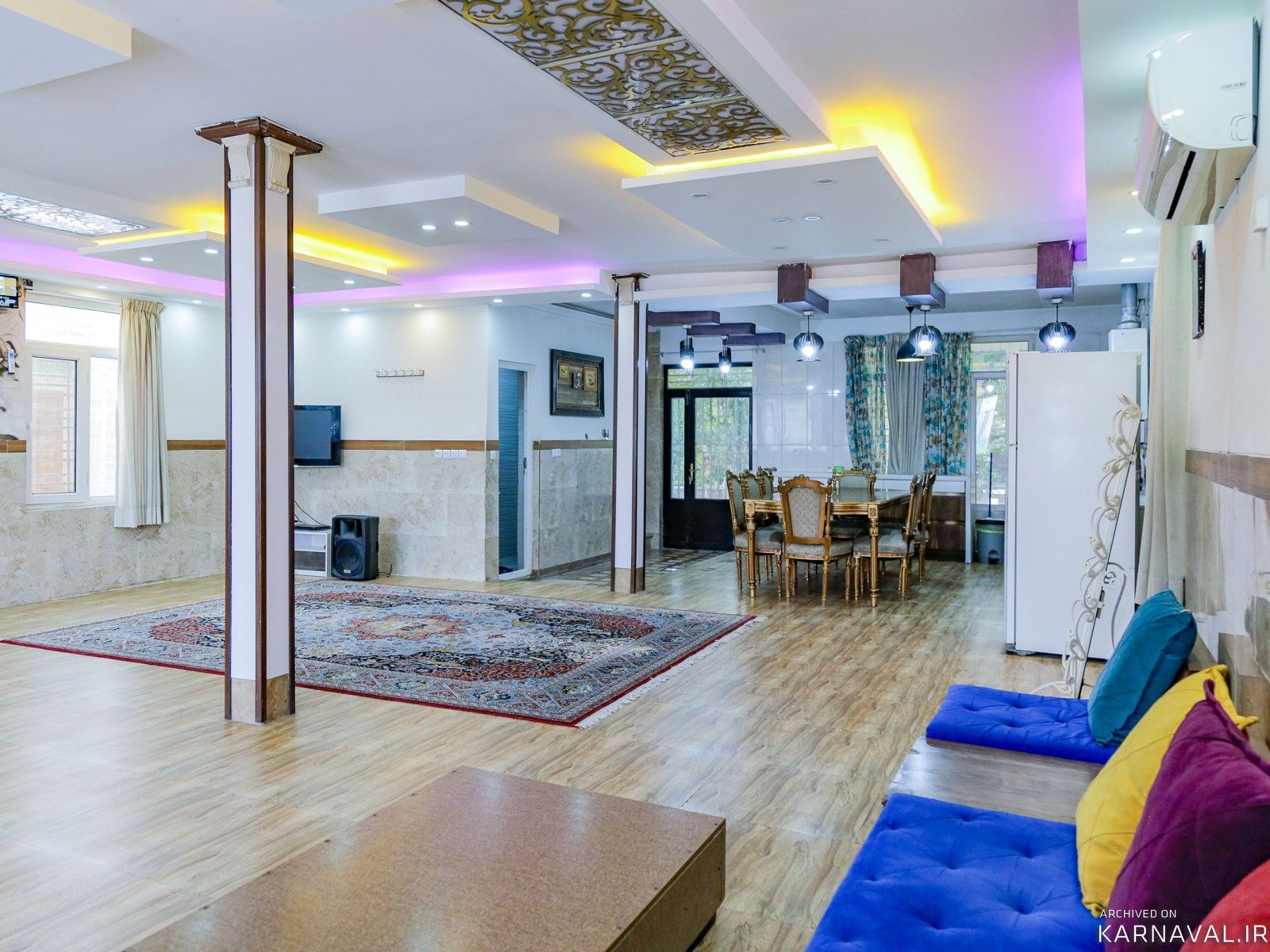 ویلا با استخر آبگرم کودکان و بزرگسالان کردان