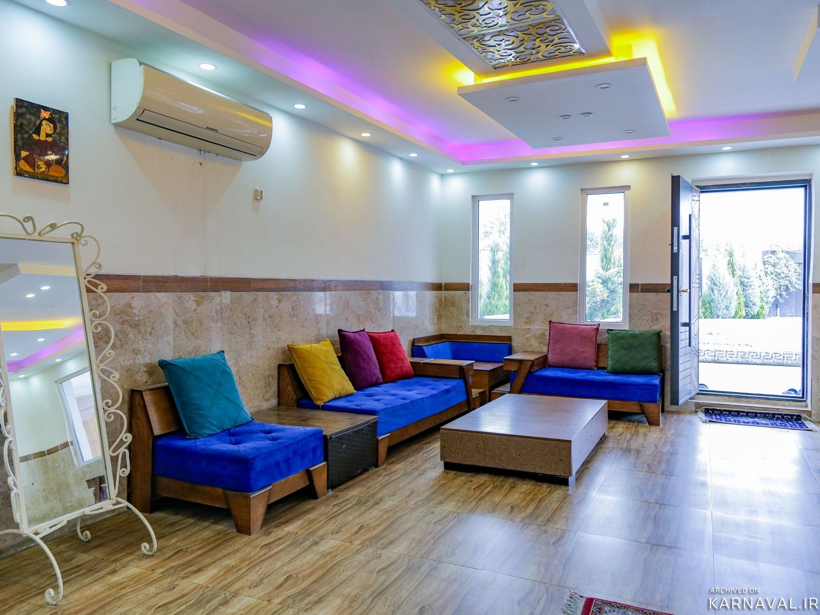 ویلا با استخر آبگرم کودکان و بزرگسالان کردان