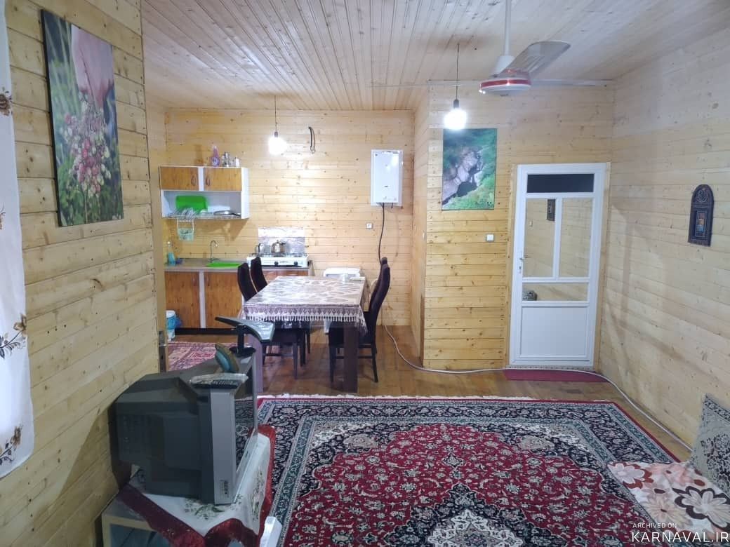 بومگردی گوزل کندیمیز ( کلبه‌ٔ چوبی)