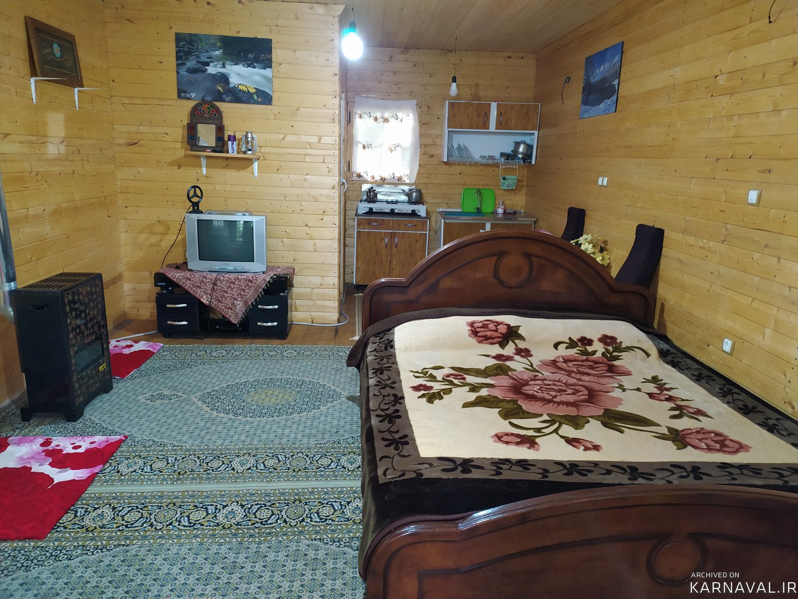 کلبه دنج چوبی