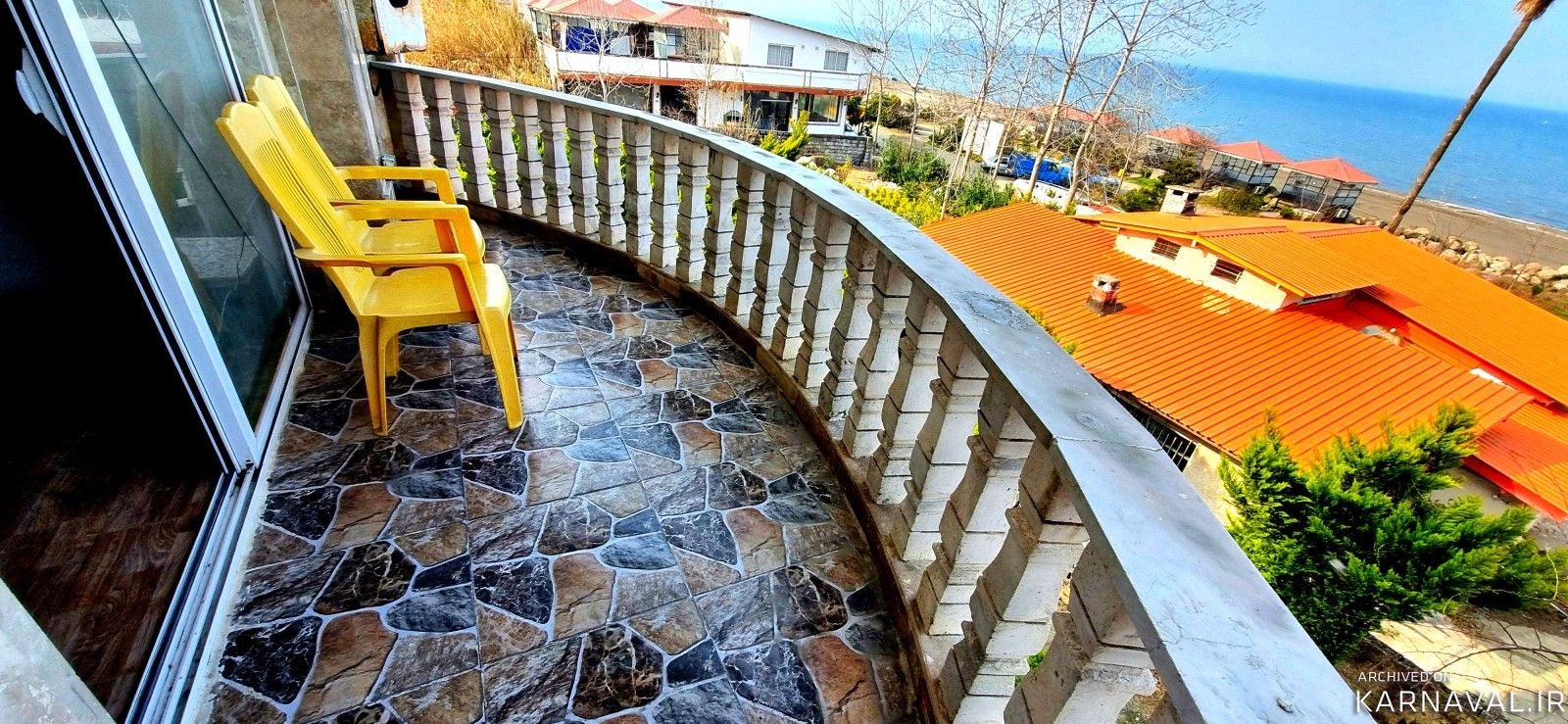 آپارتمان دو‌خوابه‌ساحلی قطعه‌اول‌دریا واحد۲