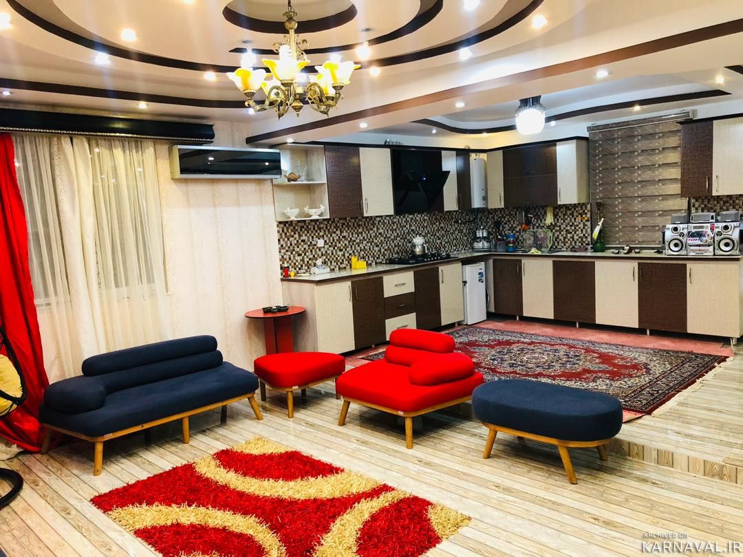 باغ ویلا ۱۰۰۰ متری مبله و شیک