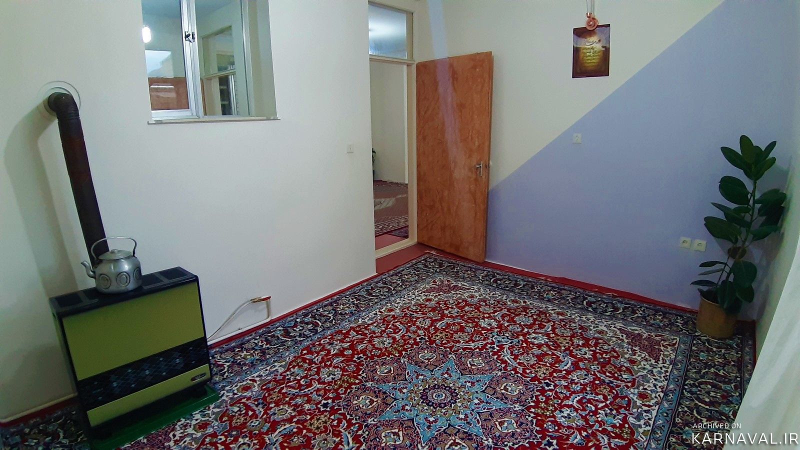 120 متری در بهترین نقطه از ورودی شهر کلیبر