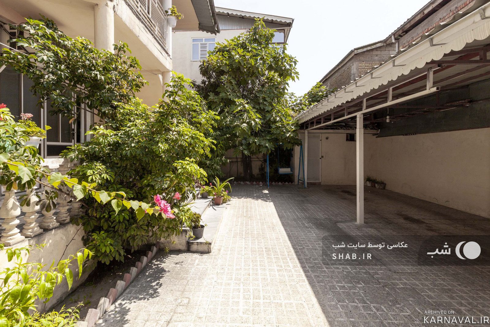 واحد مبله و تمیز دو خوابه "شمعدونی" داخل شهر