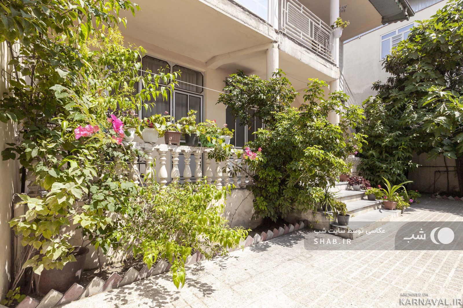 واحد مبله و تمیز دو خوابه "شمعدونی" داخل شهر