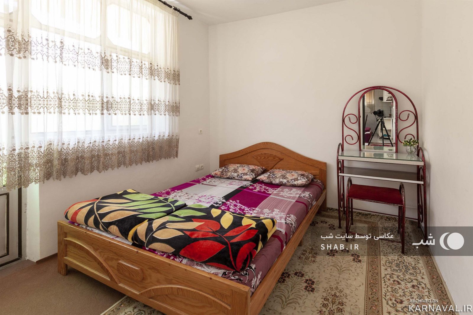 واحد مبله و تمیز دو خوابه "شمعدونی" داخل شهر