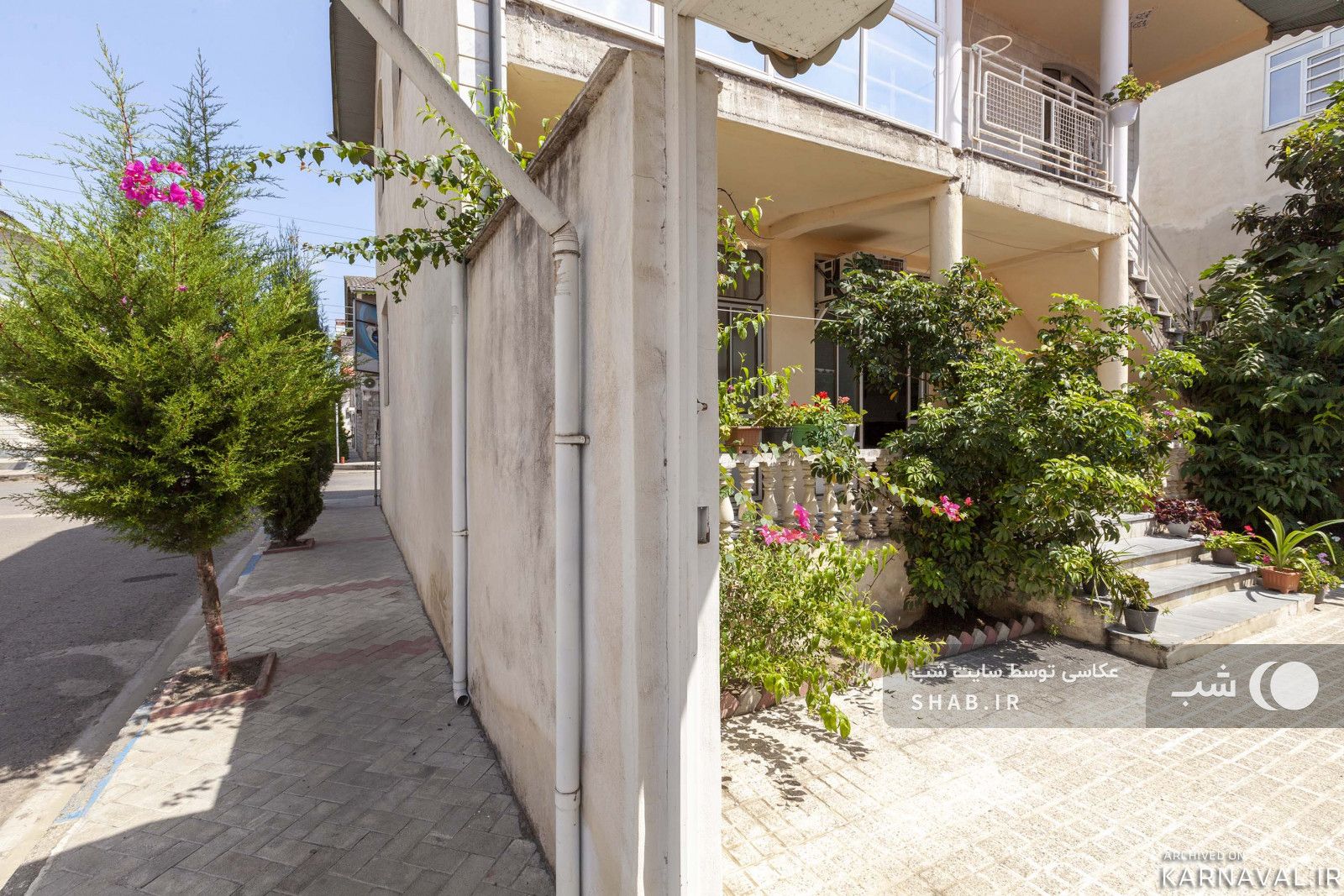 واحد مبله و تمیز دو خوابه "شمعدونی" داخل شهر