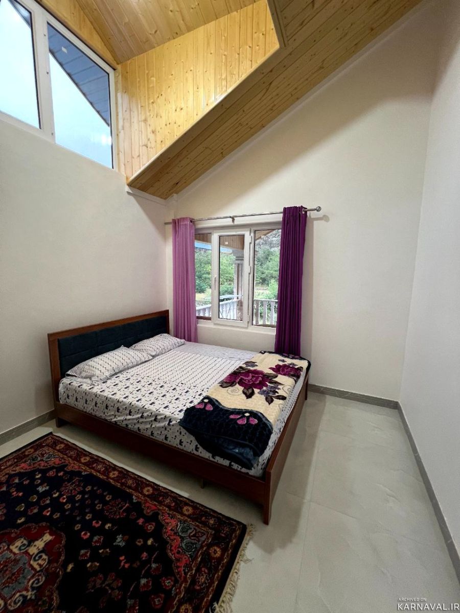 کلاردشت، ویلا دربست کنار رودخانه با ویو کوه و جنگل