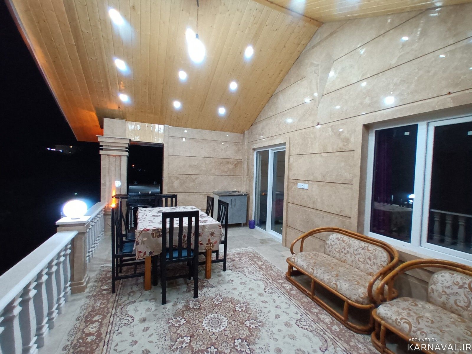 کلاردشت، ویلا دربست کنار رودخانه با ویو کوه و جنگل