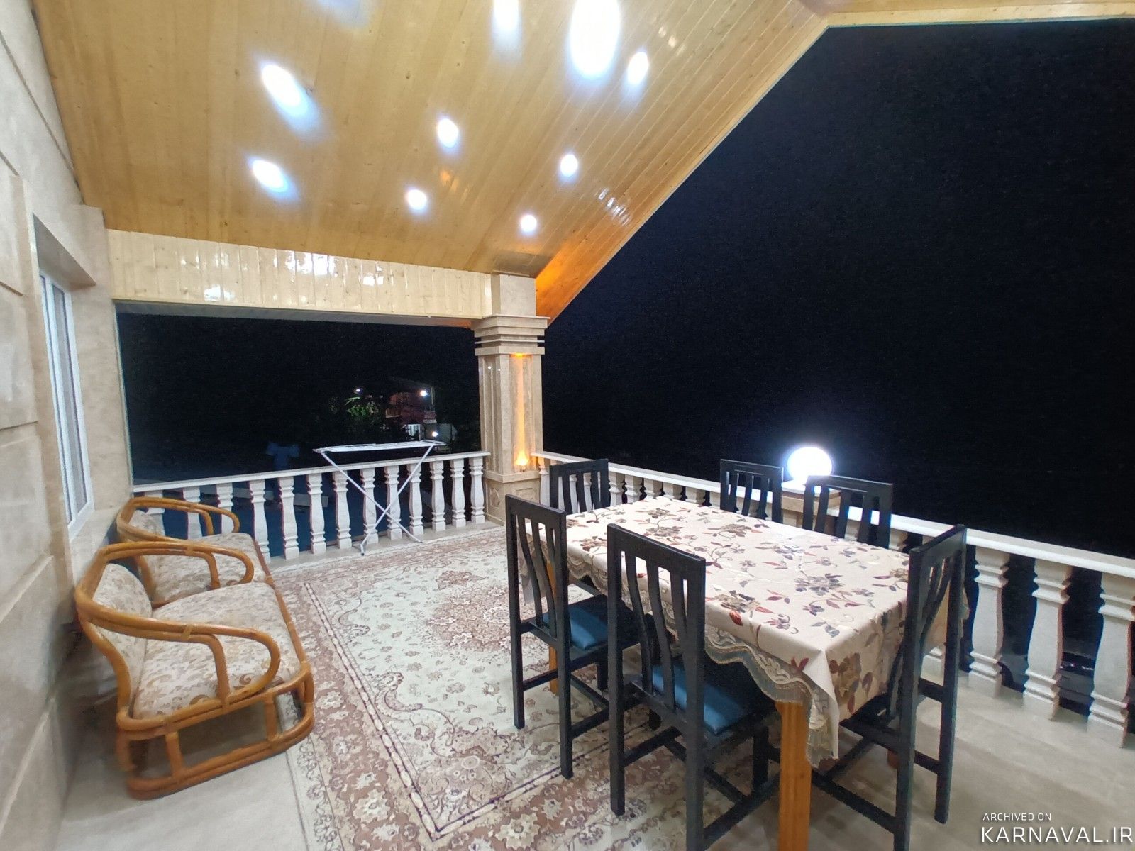 کلاردشت، ویلا دربست کنار رودخانه با ویو کوه و جنگل