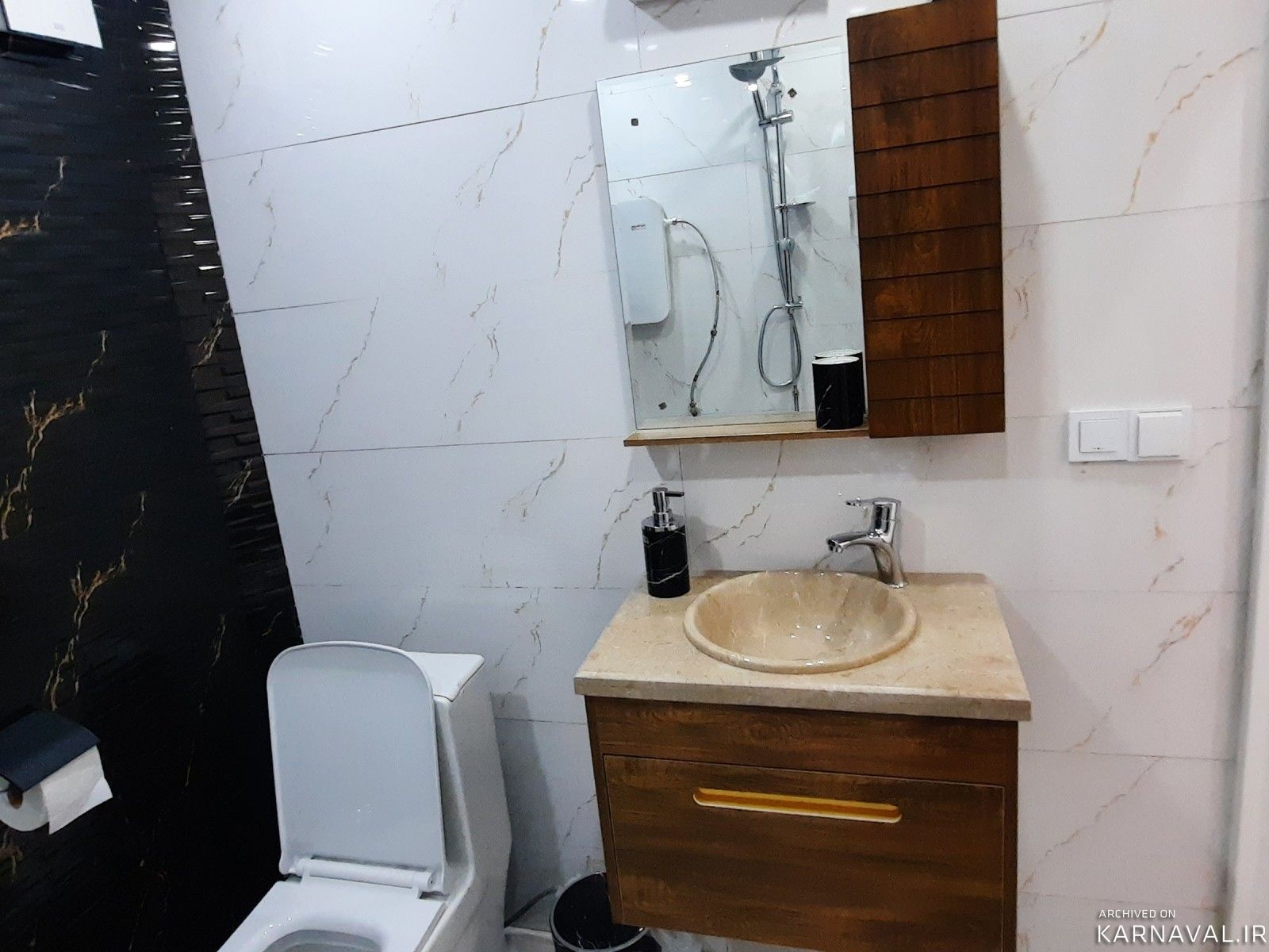 کلاردشت، ویلا دربست کنار رودخانه با ویو کوه و جنگل