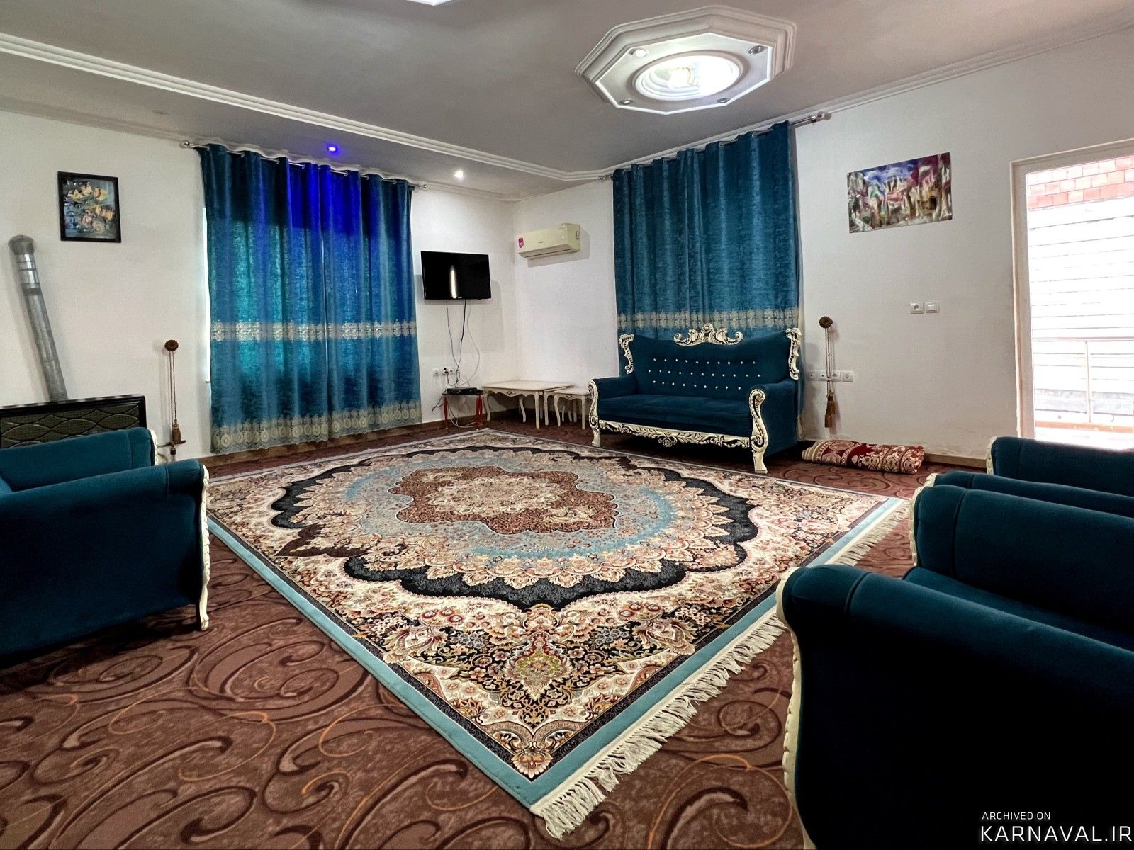واحد مبله کاسپین، طبقه اول در ساحل گیسوم