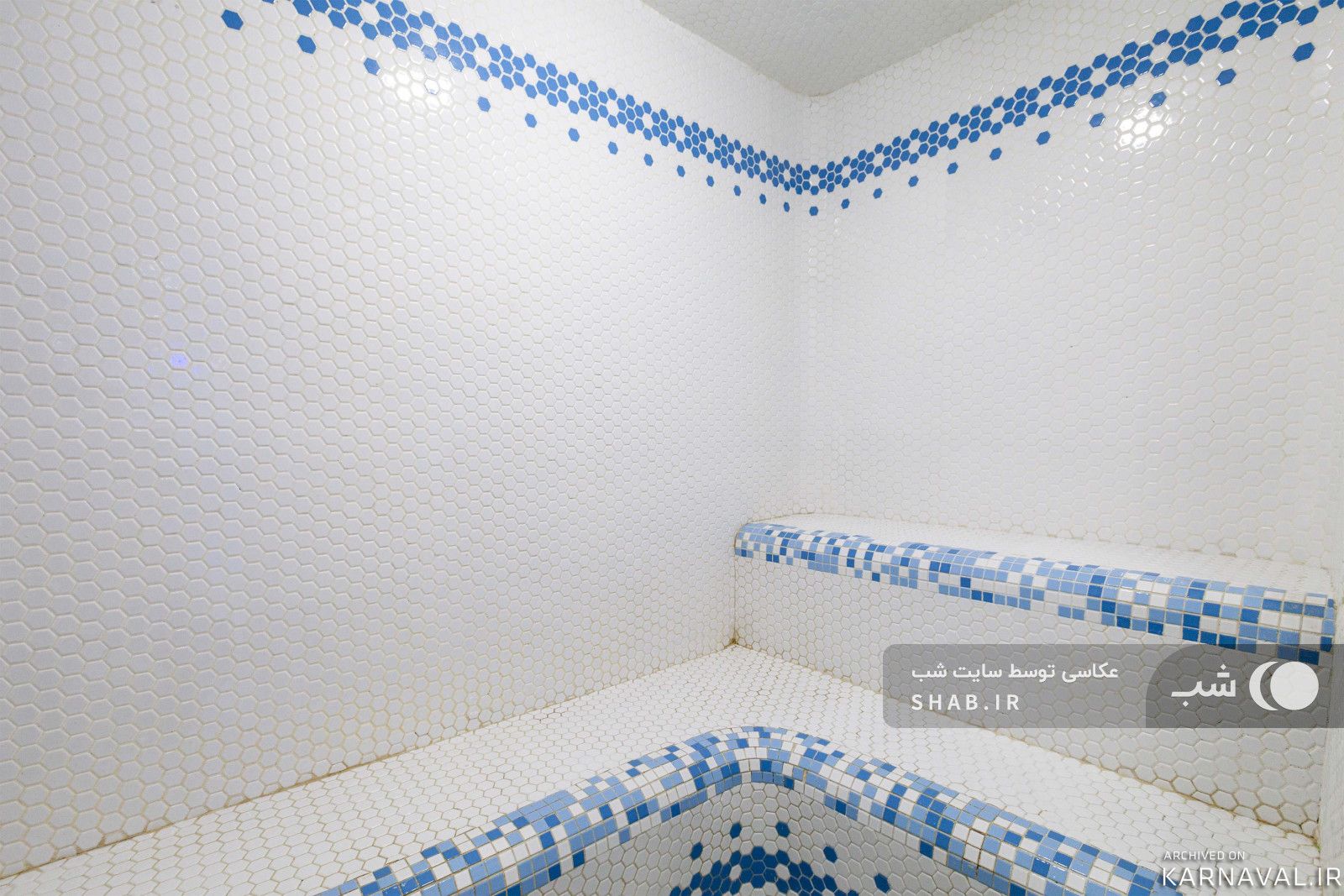 استخر همراه با سونا بخار و خشك و جکوزی، دوبلکس