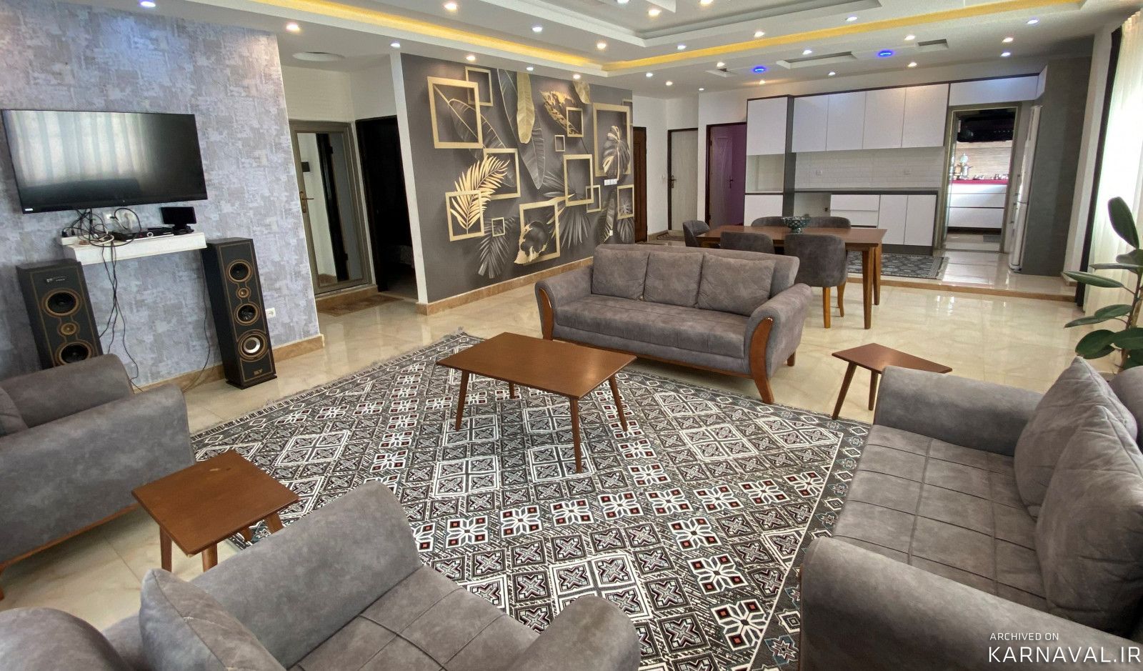 استخر همراه با سونا بخار و خشك و جکوزی، دوبلکس