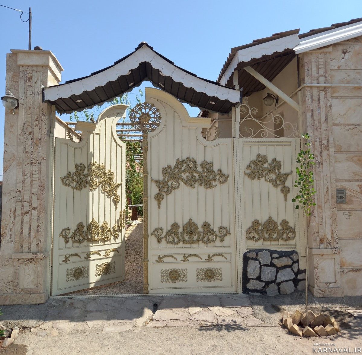 خانه باغ امید(قمصر)
