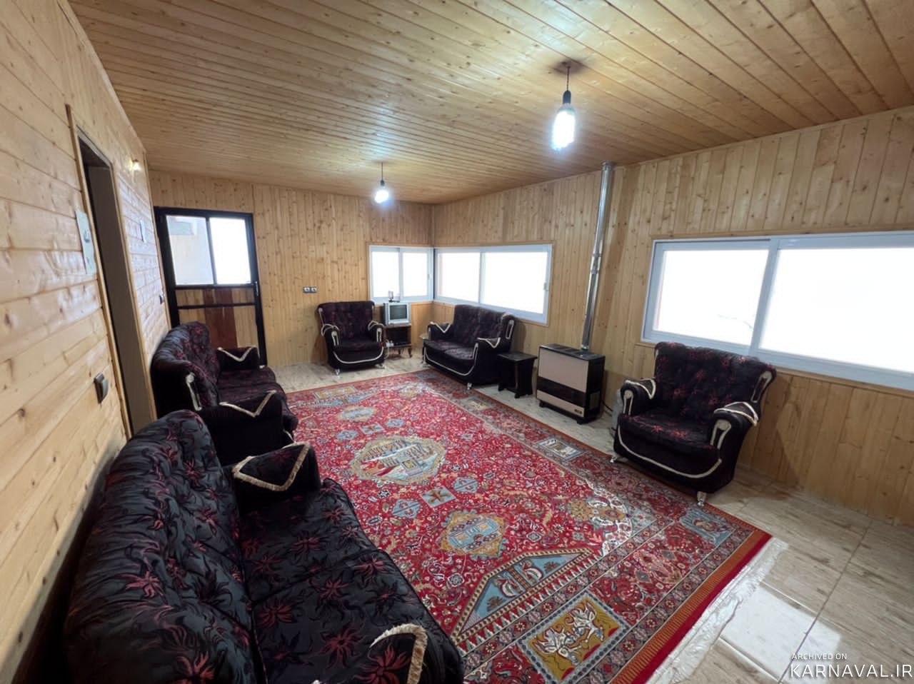 ویلای تک خواب با ویوی ابدی جنگل و ابر