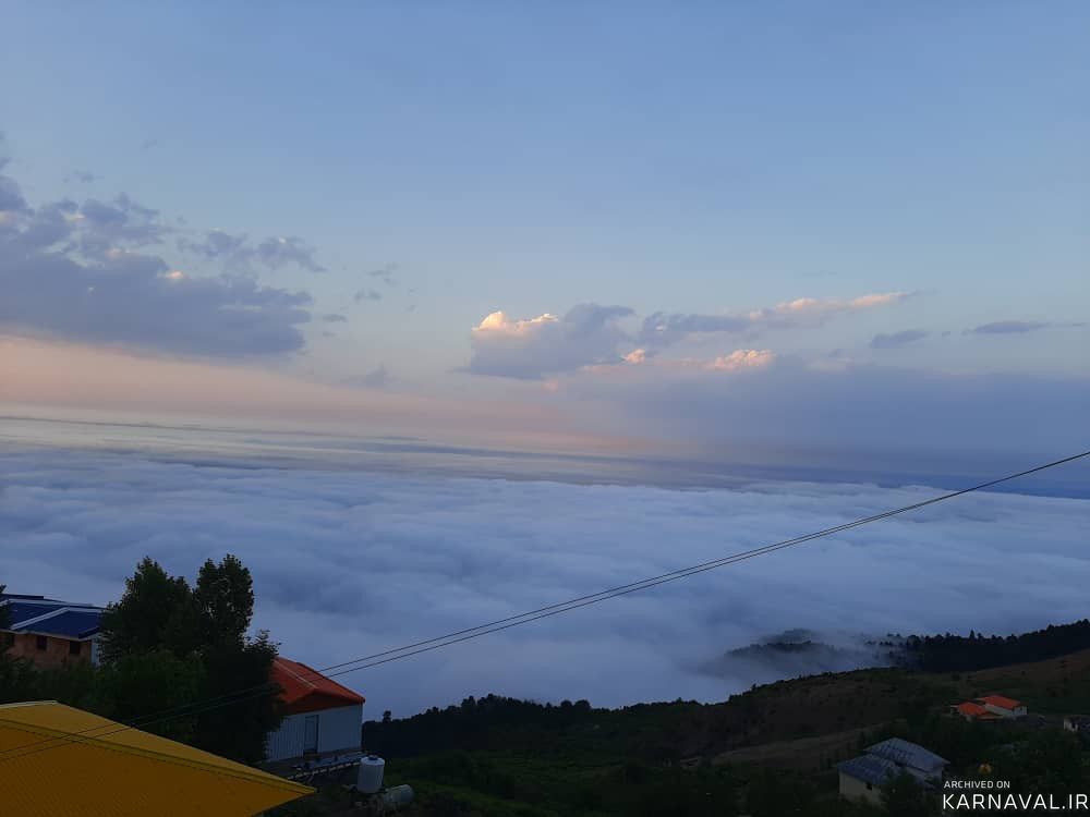 ویلای تک خواب با ویوی ابدی جنگل و ابر