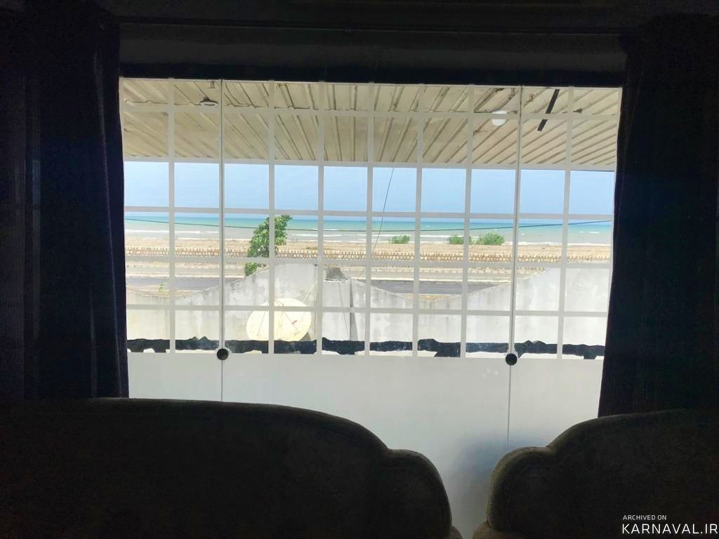 تراس و حیاط دربست، ساحلی با ویوی دریا