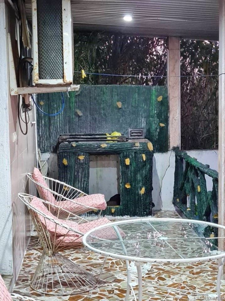 تراس و حیاط دربست، ساحلی با ویوی دریا