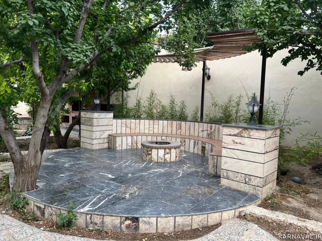 باغ ویلا با استخر، آتشکده و سنتی نشین