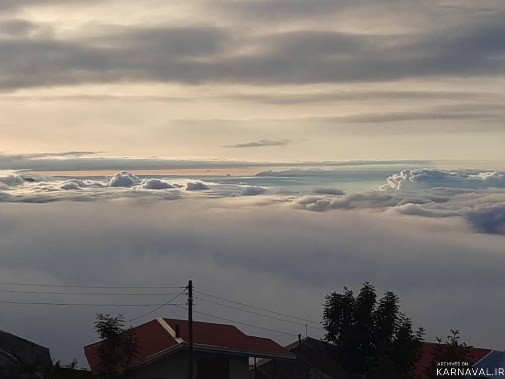 سوییت 40 متری فیلبند با ویوی دریاچه ابر