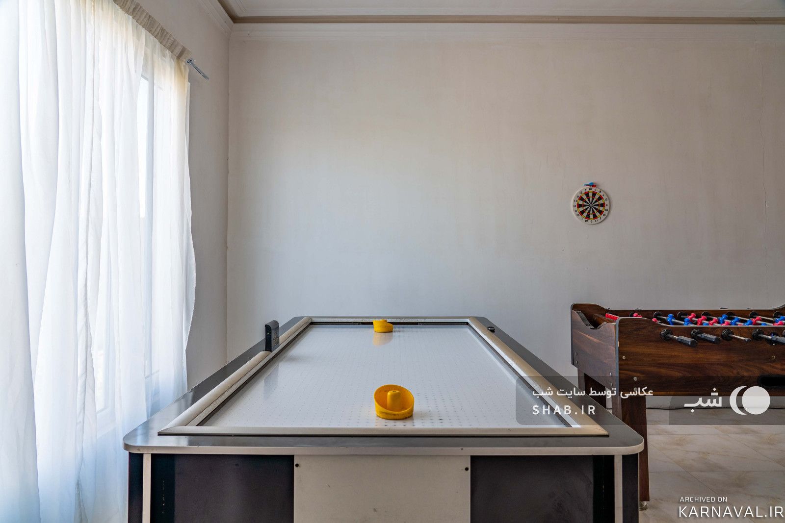 دربست و حیاط دار، ایر هاکی و فوتبال دستی، سهیلیه