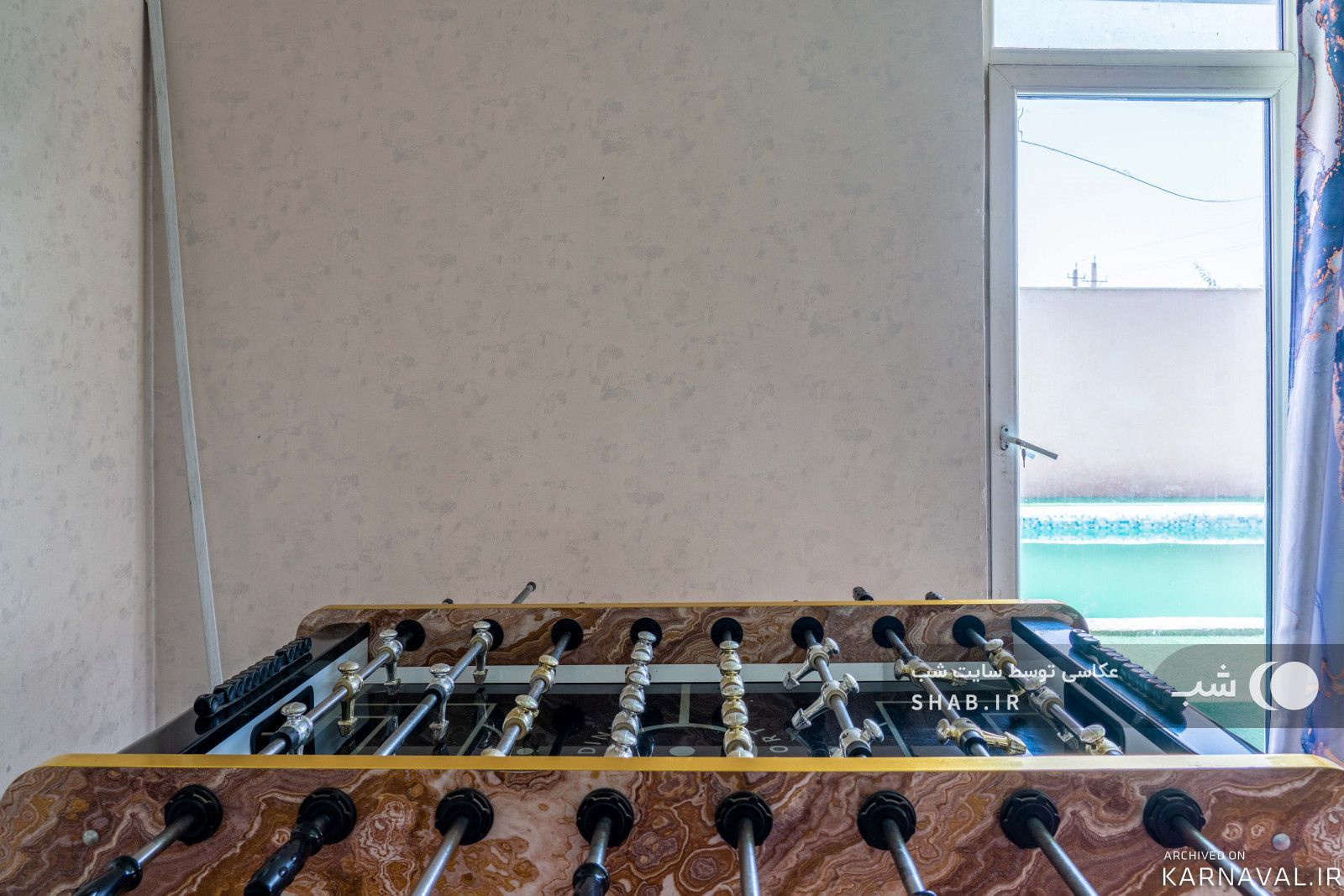 باغ ویلا ملکی استخرسرپوشیده آبگرم با امکانت سرگرمی