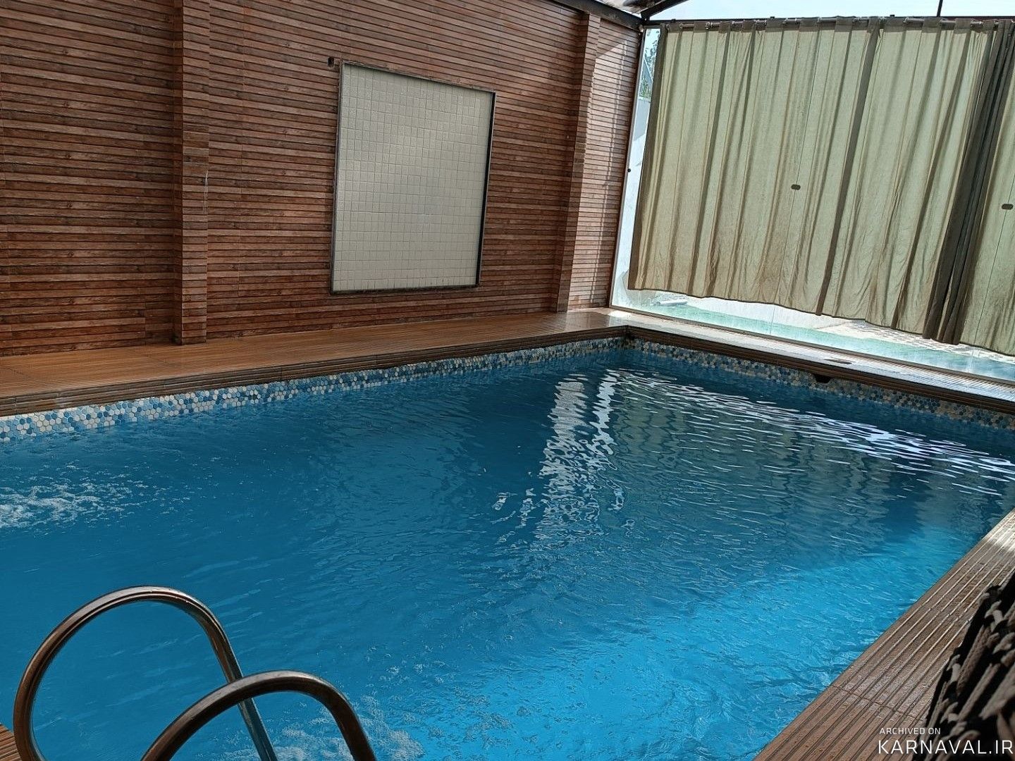 باغ ویلا ملکی استخرسرپوشیده آبگرم با امکانت سرگرمی