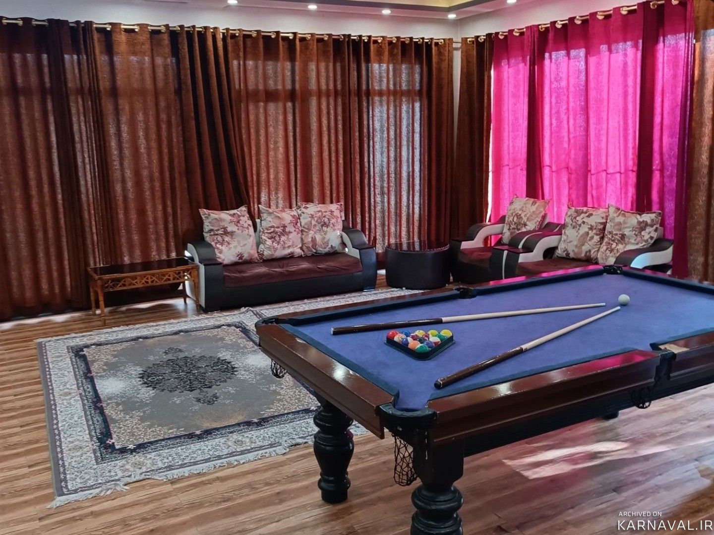 باغ ویلا ملکی استخرسرپوشیده آبگرم با امکانت سرگرمی