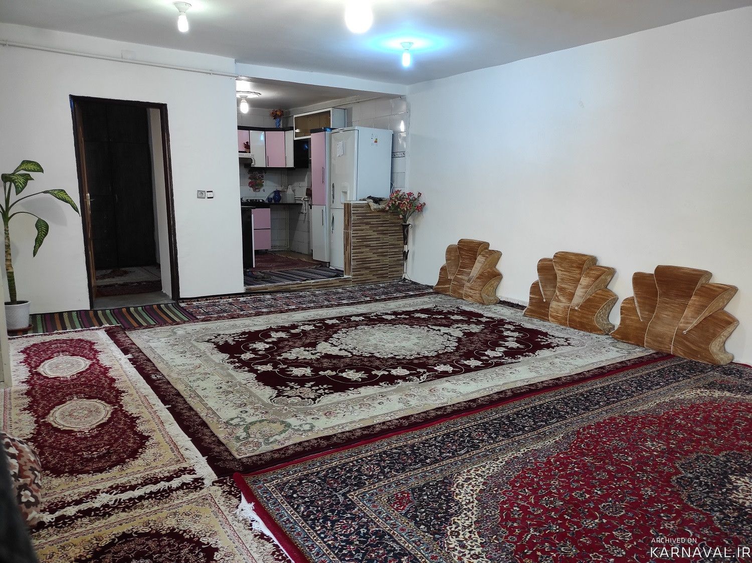 واحد اجاره ای با امکانات رفاهی و حیاط بزرگ90 متری